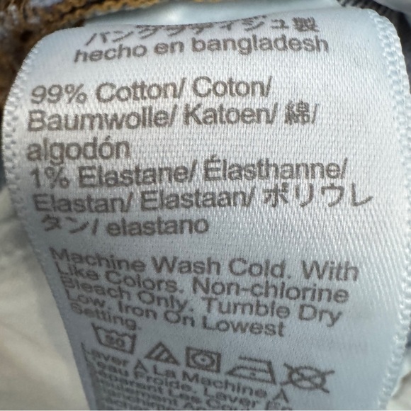 J.Crew Flex Slim Jeans W35 L32 Blue Denim Stretch - Picture 8 of 9